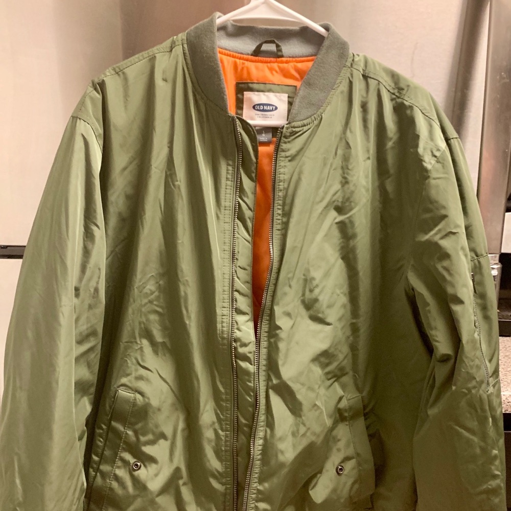 Old Navy Bomber Jacket Green